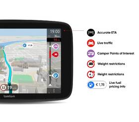 Navigační systém GPS Tomtom GO Camper Max 700 černá

 obrázek produktu 1 z 9