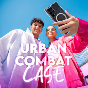 Kryt na mobil PanzerGlass CARE Urban Combat na Samsung Galaxy S25 průhledná
