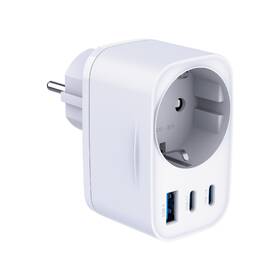 Nabíječka do sítě 3mk Comfort GaN 2xUSB-C/USB-A 30W bílá

 obrázek produktu 4 z 9