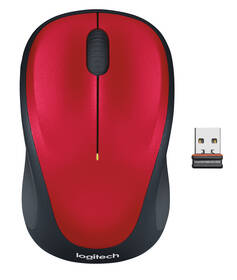 Myš Logitech M235 červená barva
