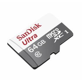 Paměťová karta SANDISK 64GB UHS-I U1 (80R/48W) 

 obrázek produktu 1 z 1