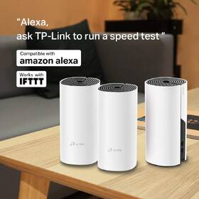 Komplexní Wi-Fi systém TP-Link Deco E4 (3-pack) bílá barva
