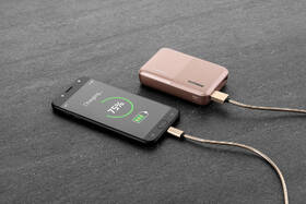 Powerbanka GoGEN 10000 mAh, metalická růžová

 obrázek produktu 5 z 6