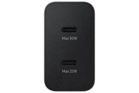 Nabíječka do sítě Samsung 2x USB-C, s funkcí Fast Charge 50W + kabel USB-C černá

 obrázek produktu 1 z 3