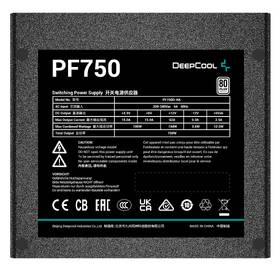 Zdroj DeepCool PF750 750W černá barva
