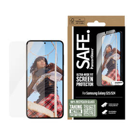 Tvrzené sklo PanzerGlass Ultra-Wide Fit na Samsung Galaxy S25 s instalačním rámečkem 

 obrázek produktu 4 z 12