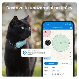 GPS lokátor Tractive CAT Mini mentolový

 obrázek produktu 3 z 11