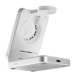 Bezdrátová nabíječka Mobile Origin 3in1 Qi2 25W Stand PW35 stříbrná

 obrázek produktu 2 z 18