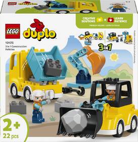 Stavebnice LEGO® DUPLO® 10475 Vozidla na stavbě 3 v 1 

 obrázek produktu 2 z 9