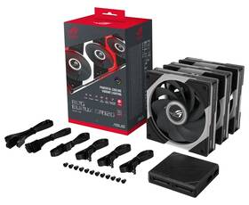 Ventilátor Asus ROG Eurux GR120 ARGB Reverse Black Edition, 3 ks černý

 obrázek produktu 24 z 24