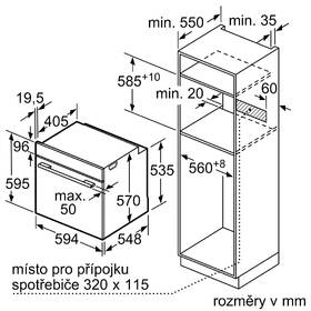 Trouba Siemens HB578G5S6 nerez
