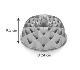Forma na bábovku Tescoma průměr 24 cm, diamant 

 obrázek produktu 1 z 3