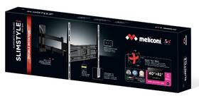 Držák TV Meliconi SlimStyle Plus 400 SDR, polohovatelný pro ůhlopříčky 40" do 80", nosnost 30 kg černý

 obrázek produktu 7 z 7