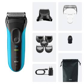 Holicí strojek Braun 3010BT modrý

 obrázek produktu 4 z 10