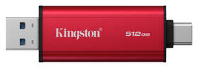 SSD externí Kingston Dual Portable 512GB, USB-A/C, USB 3.2 Gen 2 černý/červený

 obrázek produktu 2 z 4