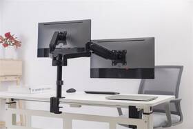 Držák Gembird MA-DA2P-01, dual, pro monitor, naklápěcí, pro úhlopříčky 17"-32”, nosnost 9kg černý

 obrázek produktu 3 z 3