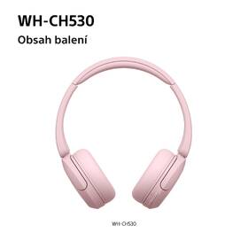 Sluchátka Sony WH-CH530 růžová

 obrázek produktu 14 z 14