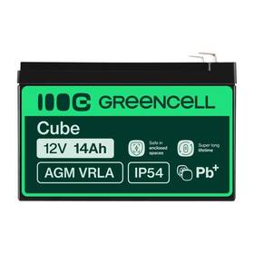 Olověný akumulátor Green Cell AGM baterie, 12V, 14Ah černý

 obrázek produktu 2 z 3