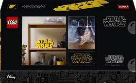 Stavebnice LEGO® Star Wars™ 75407 Logo Star Wars™ z kostek 

 obrázek produktu 3 z 9