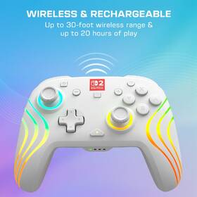 Gamepad Turtle Beach Afterglow Wave Wireless RGB, NS2 bílý

 obrázek produktu 10 z 10
