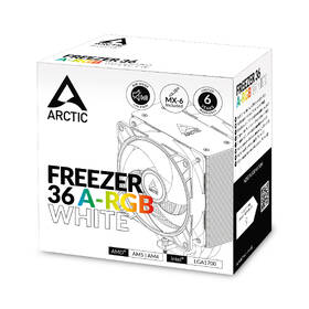 Chladič CPU Arctic Cooling 36 A-RGB White 

 obrázek produktu 9 z 9