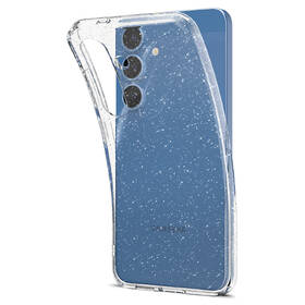Kryt na mobil Spigen Liquid Crystal Glitter na Samsung Galaxy S25+ průhledná
