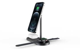 Bezdrátová nabíječka Cubenest 3v1 Magnetic Wireless S310 šedá

 obrázek produktu 3 z 3