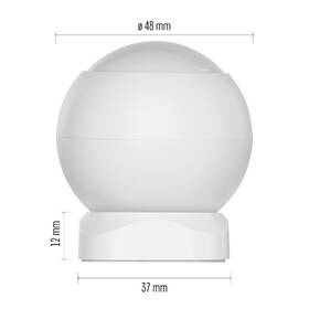 Detektor pohybu EMOS GoSmart ZigBee bílý

 obrázek produktu 7 z 8