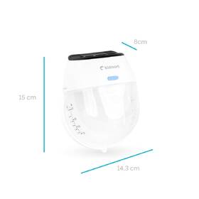 Odsávačka mateřského mléka Kidnort Amme DE-030347 bílá

 obrázek produktu 5 z 10