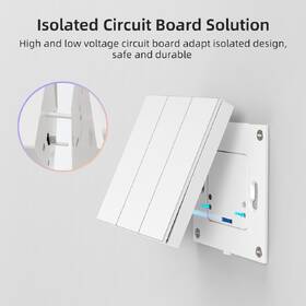 Vypínač IMMAX NEO SMART Aria 4-tlačítkový, Wi-Fi, 230V, Tuya bílý

 obrázek produktu 10 z 15