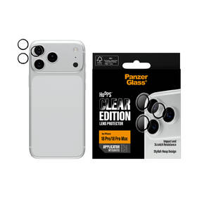 Tvrzené sklo PanzerGlass Hoops na Apple iPhone 18 Pro/Pro Max čiré černé

 obrázek produktu 3 z 4