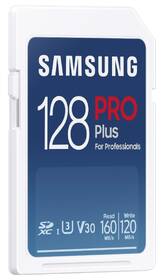 Paměťová karta Samsung 128GB UHS-I U3  (160R/120W) 

