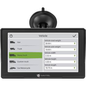 Navigační systém GPS NAVITEL E777 TRUCK černá barva
