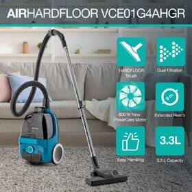 Podlahový vysavač Gorenje VCE01G4AHGR G400 AIR HARDFLOOR modrý

 obrázek produktu 8 z 8