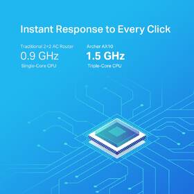 Router TP-Link Archer AX10 černá barva
