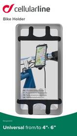 Držák na mobil CellularLine Bike Holder upevnění na řídítka černý

 obrázek produktu 3 z 3