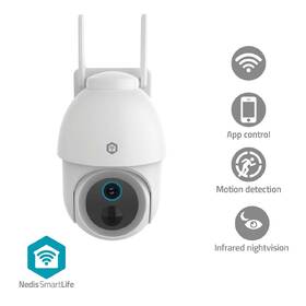IP kamera Nedis SmartLife WIFICBO51WT, s refletorem bílá

 obrázek produktu 6 z 18
