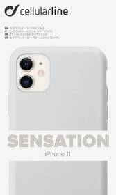 Kryt na mobil CellularLine SENSATION na Apple iPhone 11 bílý

 obrázek produktu 3 z 3
