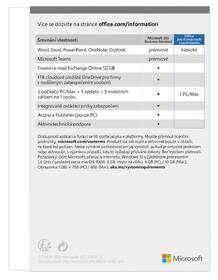  Microsoft Office 2021 pro domácnosti a podnikate, všechny jazyky - elektronická licence 
