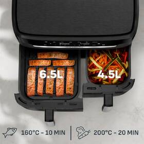 Fritéza horkovzdušná Tefal EY9478E0 Ever Fry XXL Dual+ černá

 obrázek produktu 4 z 9