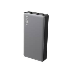 Powerbanka LAMAX 15 000 mAh, USB-C PD, QC 3.0 stříbrná

 obrázek produktu 1 z 3