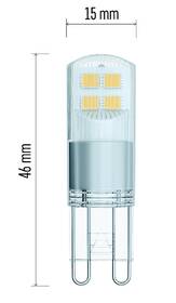 Žárovka LED EMOS Classic JC 1,9W G9 teplá bílá 

 obrázek produktu 4 z 5