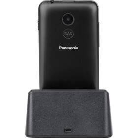 Mobilní telefon Panasonic KX-TU155EXBN černá barva
