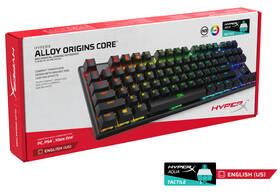 Klávesnice HyperX Alloy Origins Core HX, Aqua Switch, US layout černá

 obrázek produktu 5 z 5
