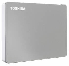 Externí pevný disk 2,5" Toshiba Canvio Flex 1TB USB 3.2 Gen 1 stříbrná barva
