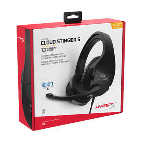 Headset HyperX Cloud Stinger S + 7.1 černý

 obrázek produktu 7 z 7