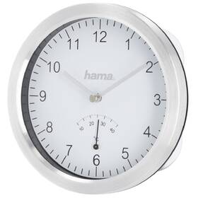 Nástěnné hodiny Hama 186414 stříbrné/bílé

 obrázek produktu 1 z 3
