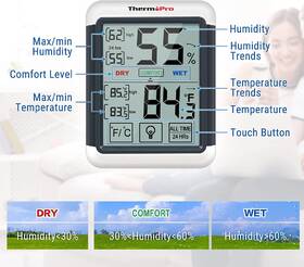 Teploměr ThermoPro TP-55 černý/bílý

 obrázek produktu 5 z 6