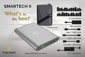 Powerbanka Viking Smartech II QC 3.0 40 000mAh šedá

 obrázek produktu 9 z 13