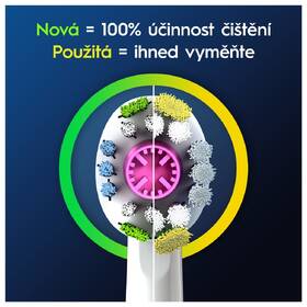 Náhradní hlavice Oral-B Pro 3D White (4 ks) 

 obrázek produktu 6 z 9